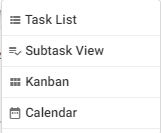 Sub-task option