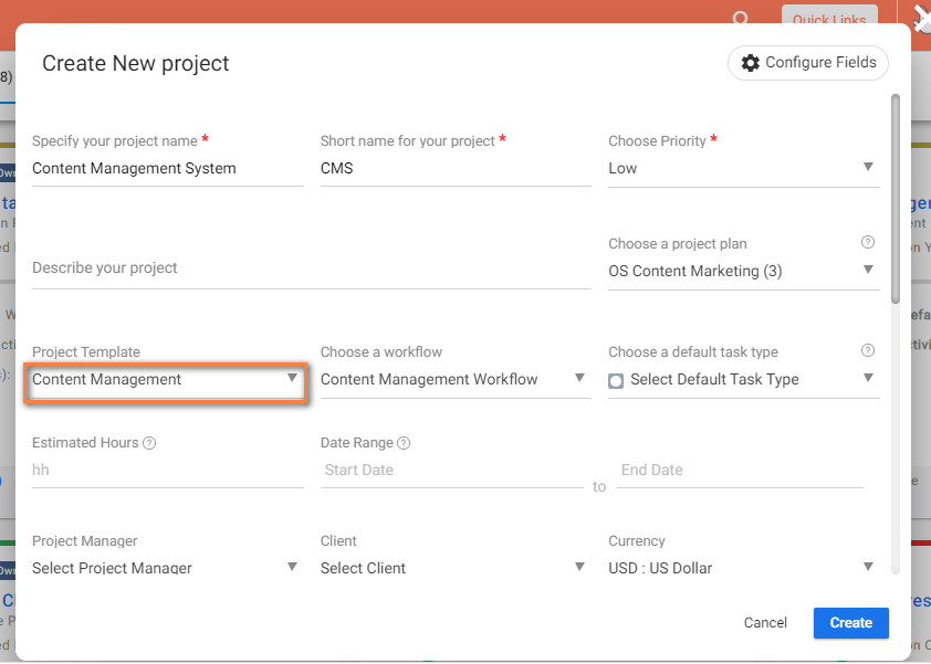 Project Template