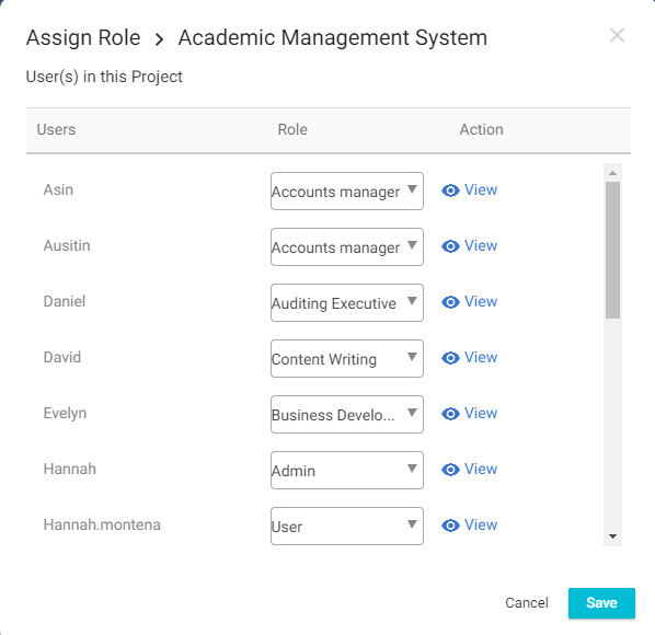 Assign role