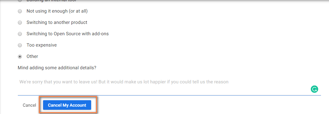 Create Account