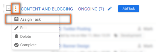 Assign Task