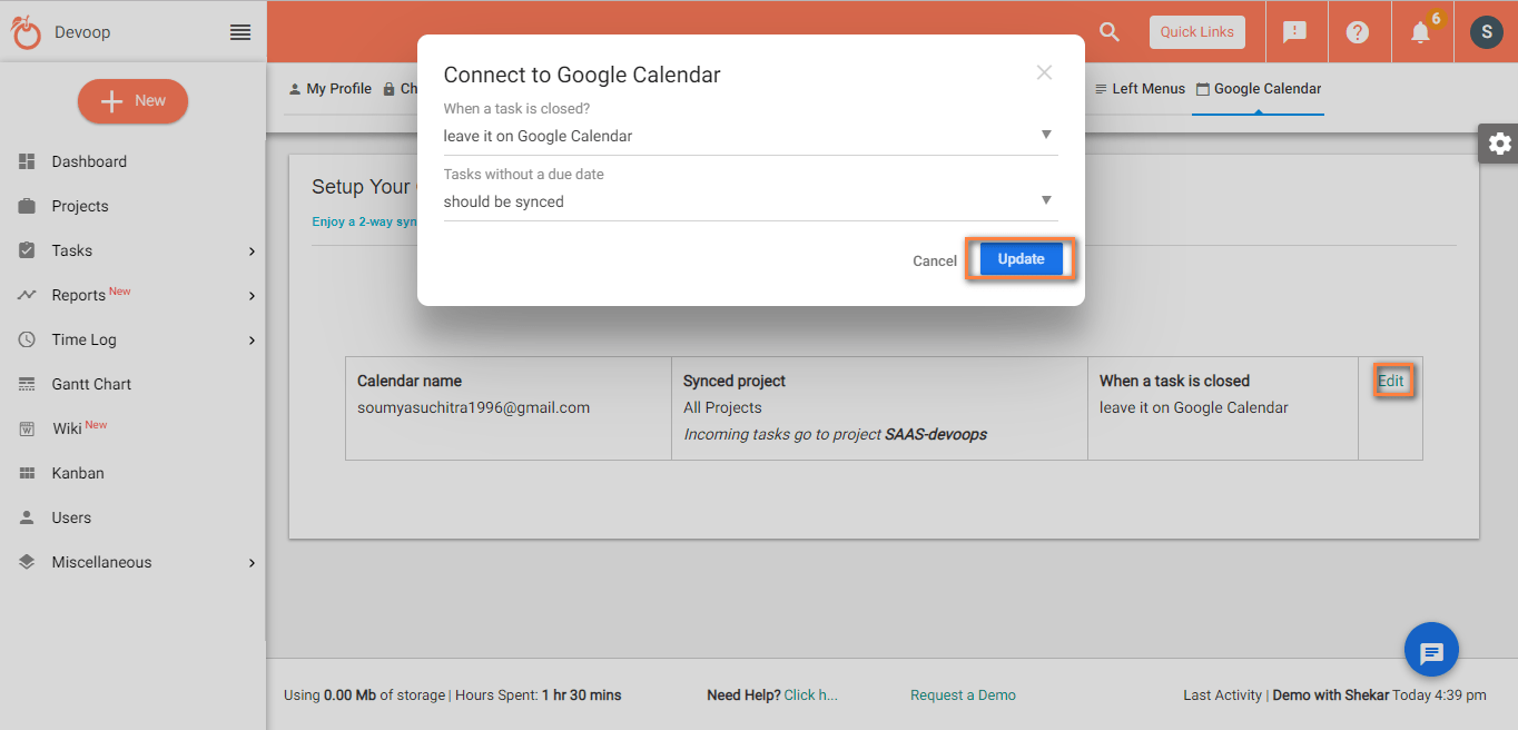 Google Calendar