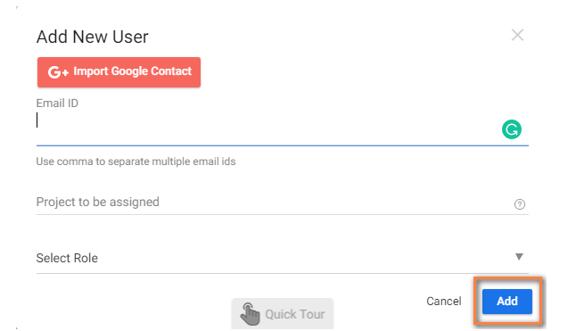 Add New Users