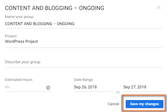 Blogging