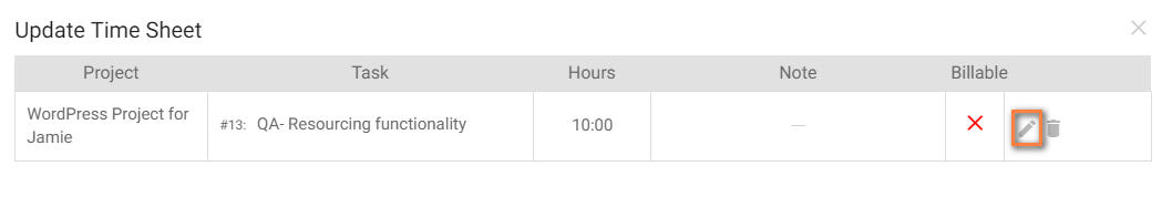 Time Sheet
