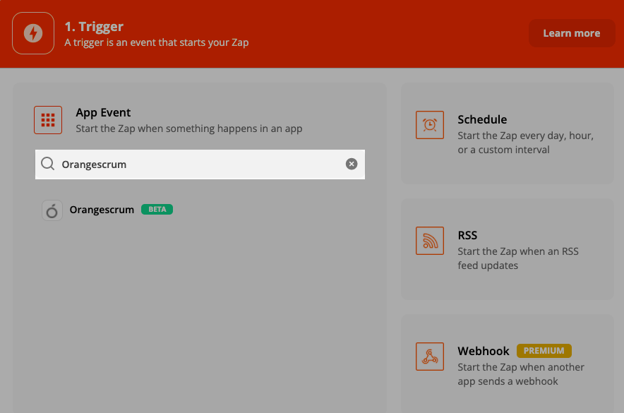 Type Orangescrum