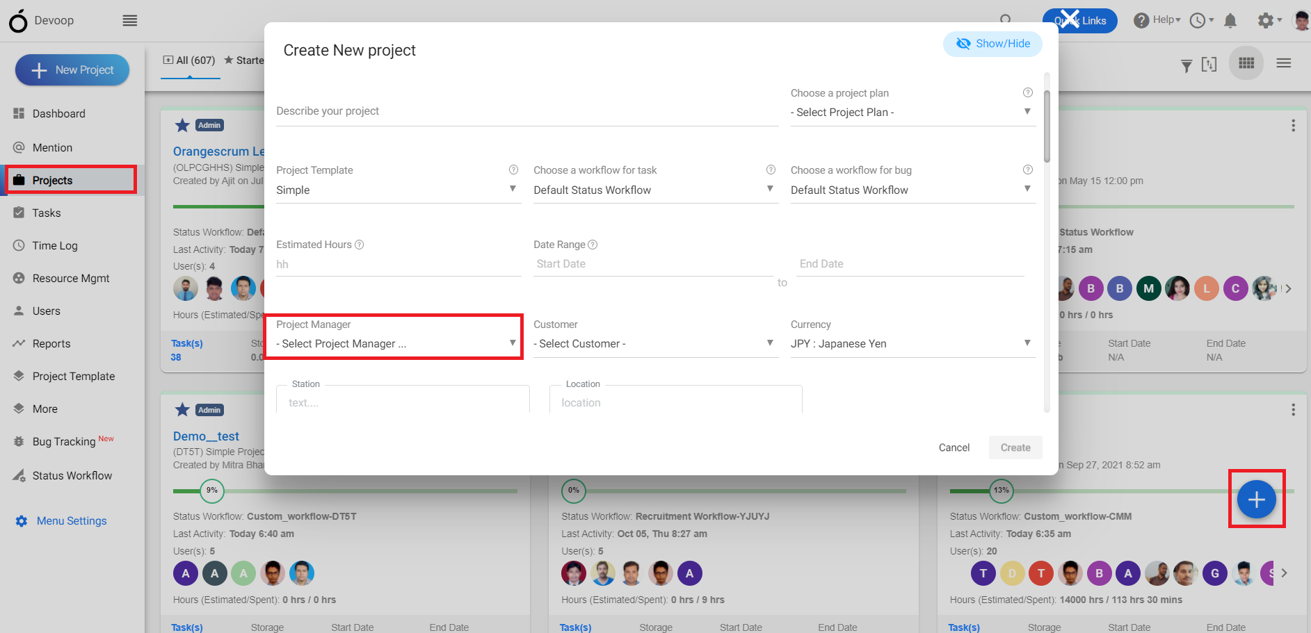 assign a project manager 