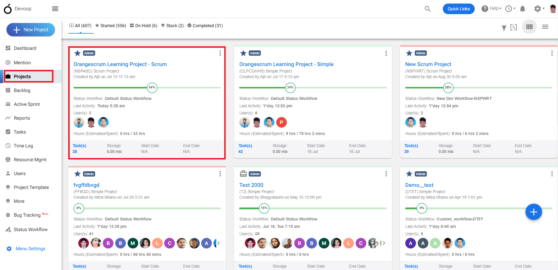 user stories