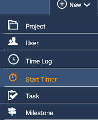 STart timer from new