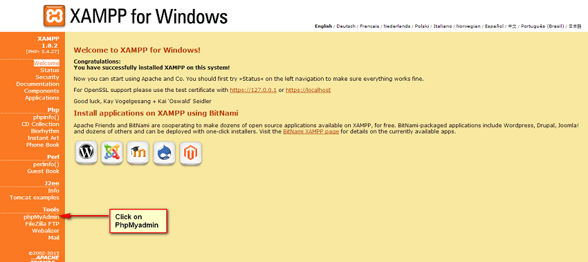 Xampp for windows
