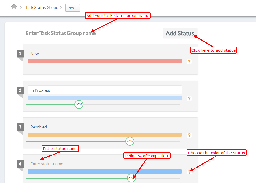 Create workflow