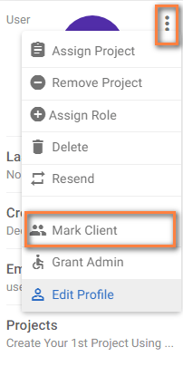 Mark Client