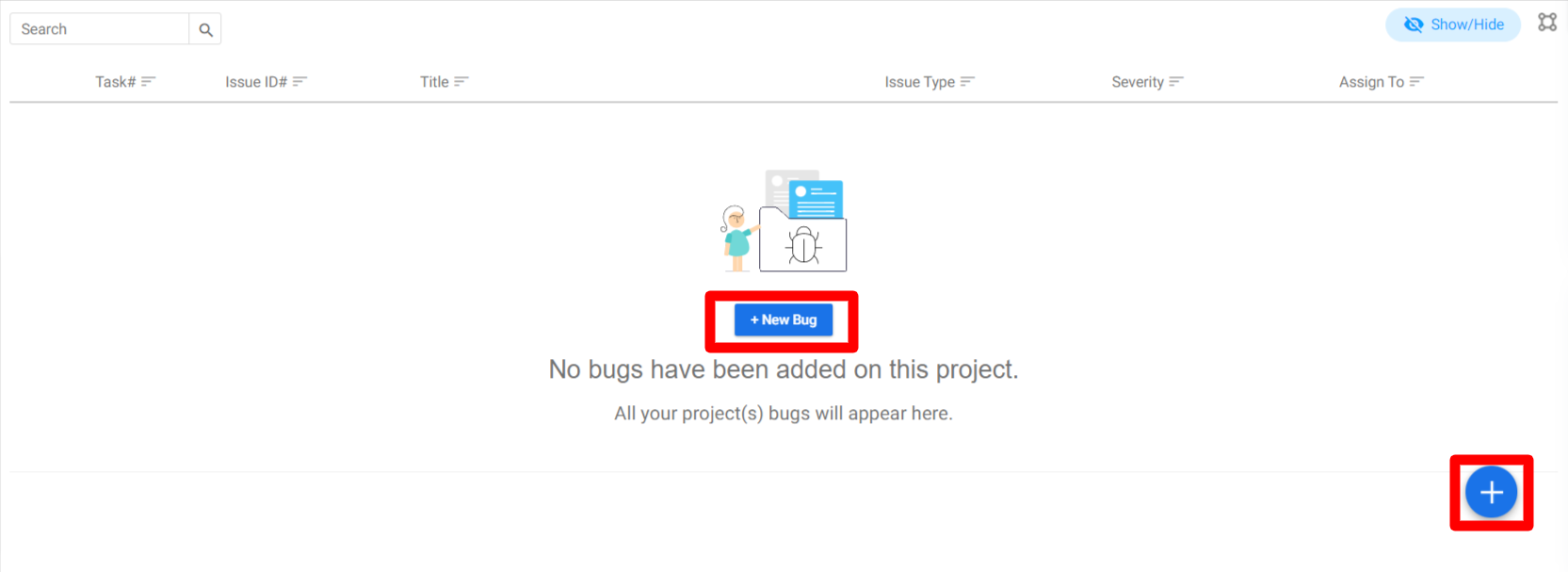 Create New Bug Status