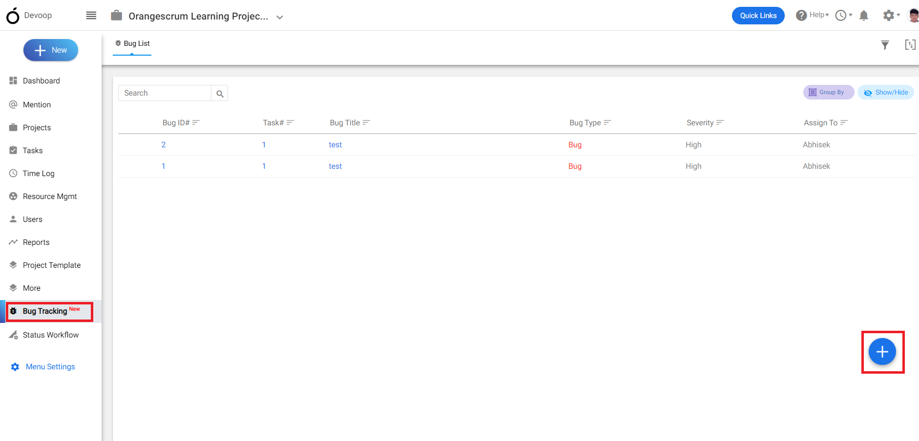 Categorize & Prioritize Bugs